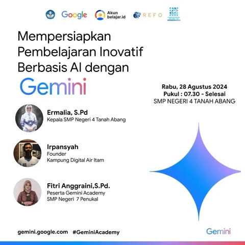 Mempersiapkan Pembelajaran Inovatif Berbasis AI Dengan Gemini