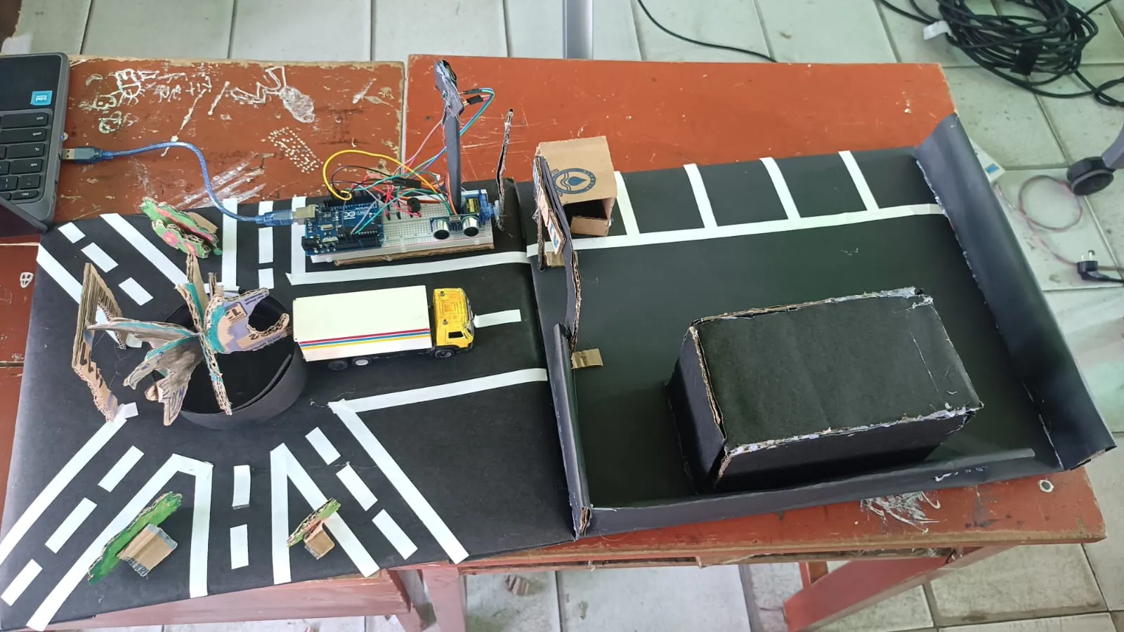 Pembuatan Project Smart Parking Simpang 5 Pendopo