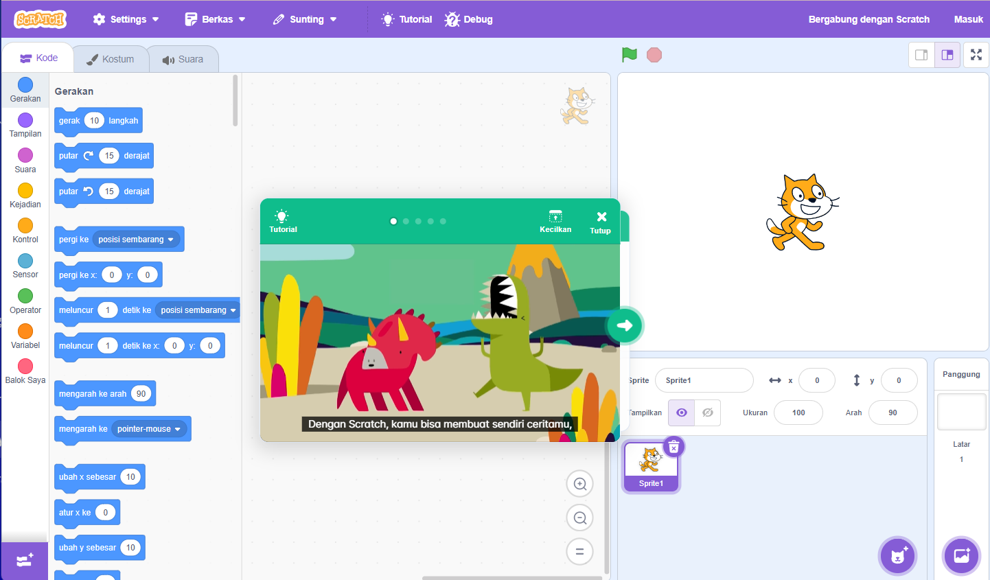 SCRATCH Programming untuk Pemula
