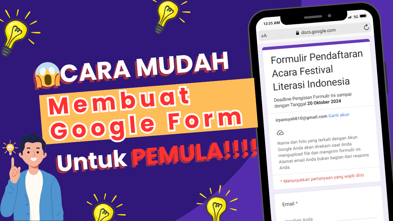 Mahir Google Form untuk Pemula